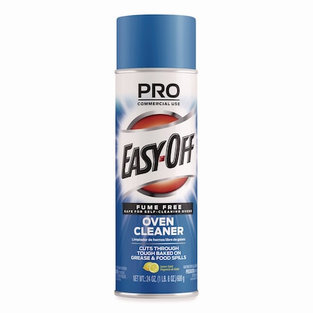 Professional Easy-Off® Fume Free Max Oven Cleaner, Foam, Lemon, 24 oz Aerosol Spray 62338-85260